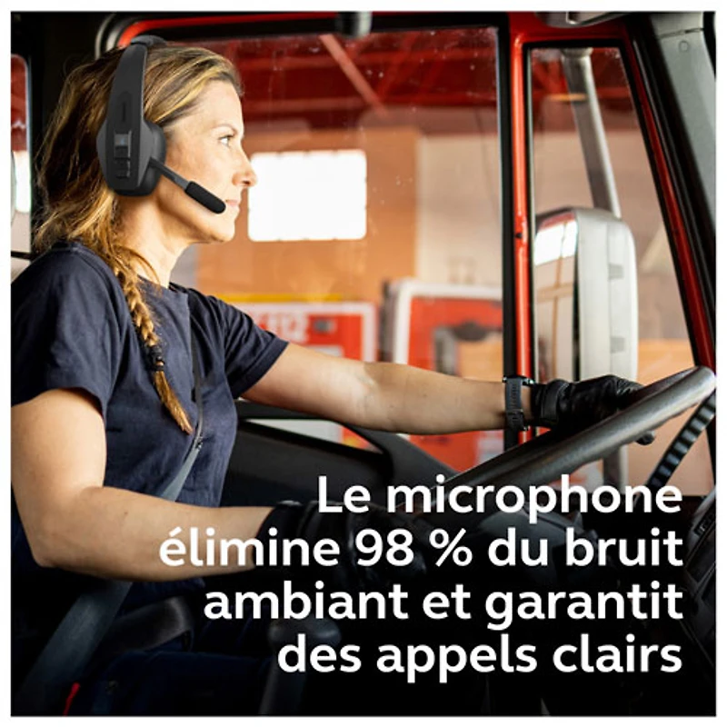 BlueParrott Pro B450 Wireless Noise-Cancelling Headset with Microphone