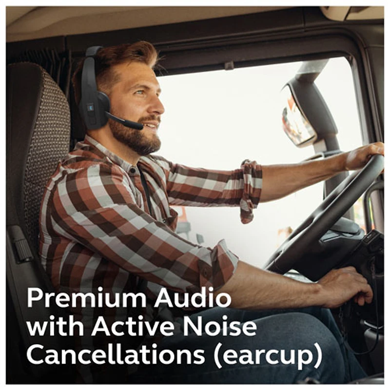 BlueParrott Pro B450 Wireless Noise-Cancelling Headset with Microphone