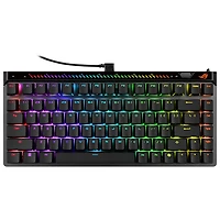 Clavier de jeu à commutateurs magnétiques format 75 % ROG Falchion Ace 75 HE d'ASUS - Noir