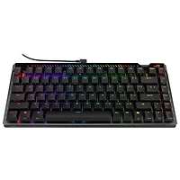 Clavier de jeu à commutateurs magnétiques format 75 % ROG Falchion Ace 75 HE d'ASUS - Noir