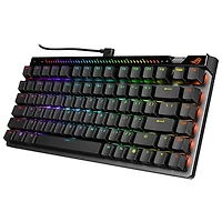 Clavier de jeu à commutateurs magnétiques format 75 % ROG Falchion Ace 75 HE d'ASUS - Noir