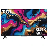 TCL 43" Q51K Series 4K UHD HDR QLED Smart Google TV (43Q51K) - 2026