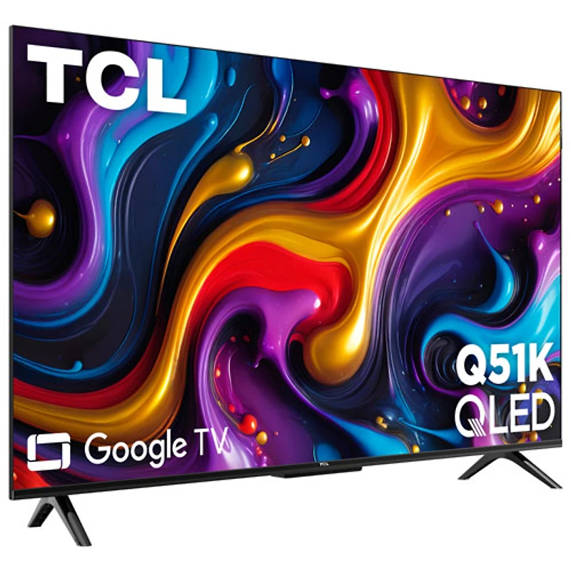 TCL 43" Q51K Series 4K UHD HDR QLED Smart Google TV (43Q51K) - 2026