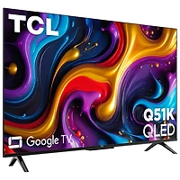 TCL 43" Q51K Series 4K UHD HDR QLED Smart Google TV (43Q51K) - 2026