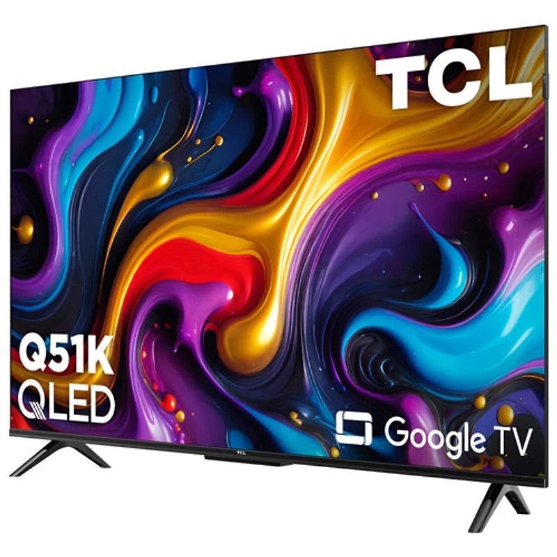 TCL 43" Q51K Series 4K UHD HDR QLED Smart Google TV (43Q51K) - 2026