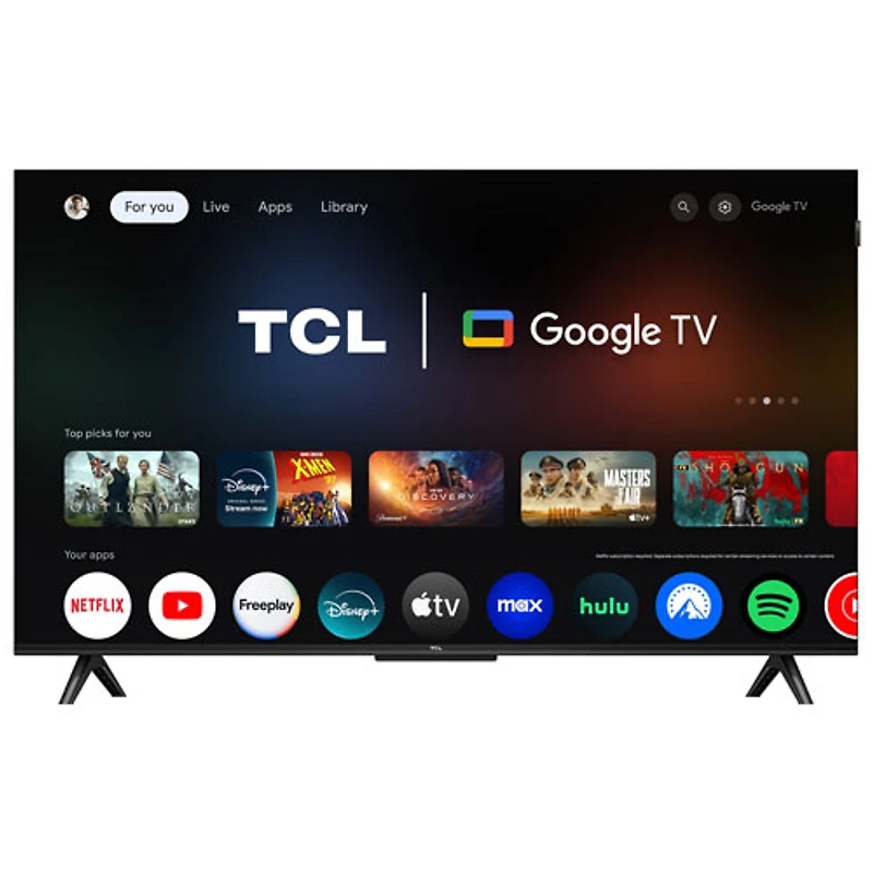 TCL 43" Q51K Series 4K UHD HDR QLED Smart Google TV (43Q51K) - 2026