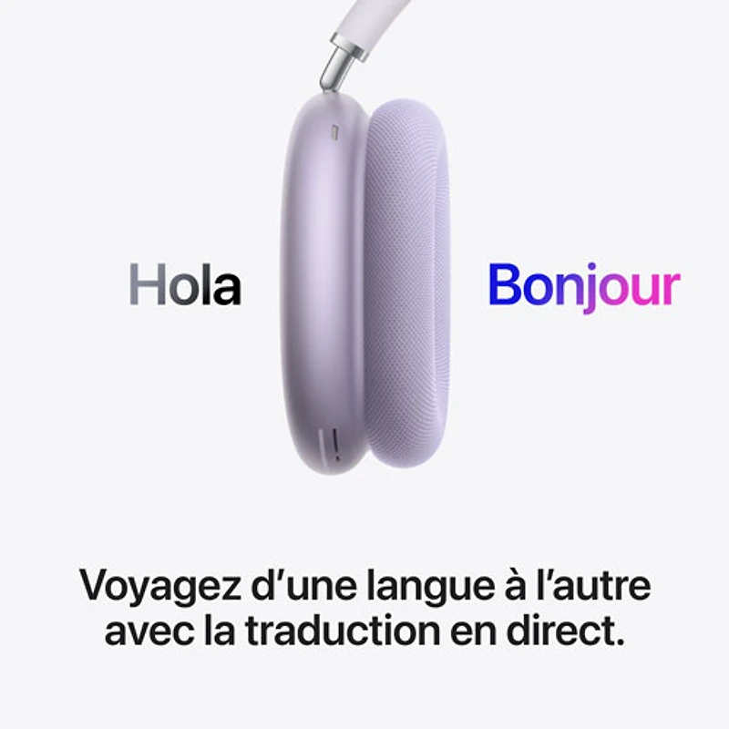 Casque d'écoute Bluetooth à suppression du bruit AirPods Max 2 (USB-C) d'Apple - Violet