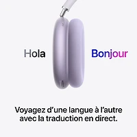 Casque d'écoute Bluetooth à suppression du bruit AirPods Max 2 (USB-C) d'Apple - Violet