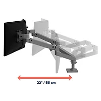 Ergotron LX Pro 27" Full Motion Dual Monitor Mount