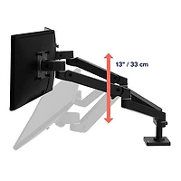 Support articulé pour deux moniteurs de 27 po LX Pro d'Ergotron