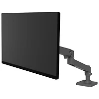 Support de bureau articulé pour deux moniteurs de 34 po LX Pro d'Ergotron