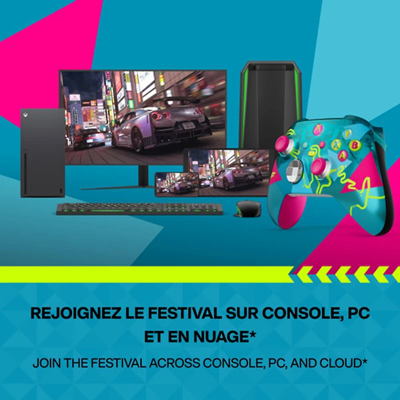 Manette de jeu sans fil pour Xbox - Édition limitée Forza Horizon 6