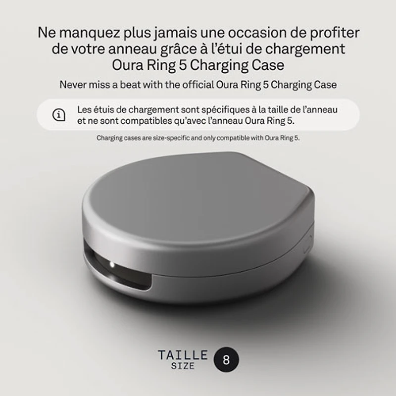 Oura Ring 5 Charging Case