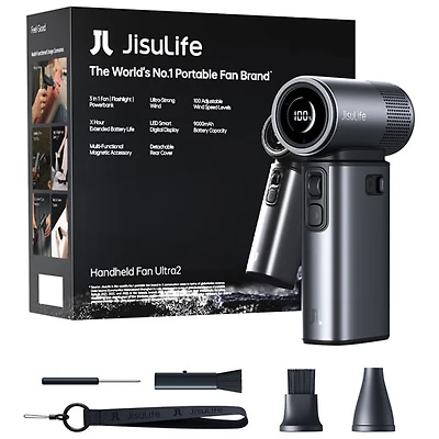 JisuLife Ultra 2 Handheld Fan - Dark Grey