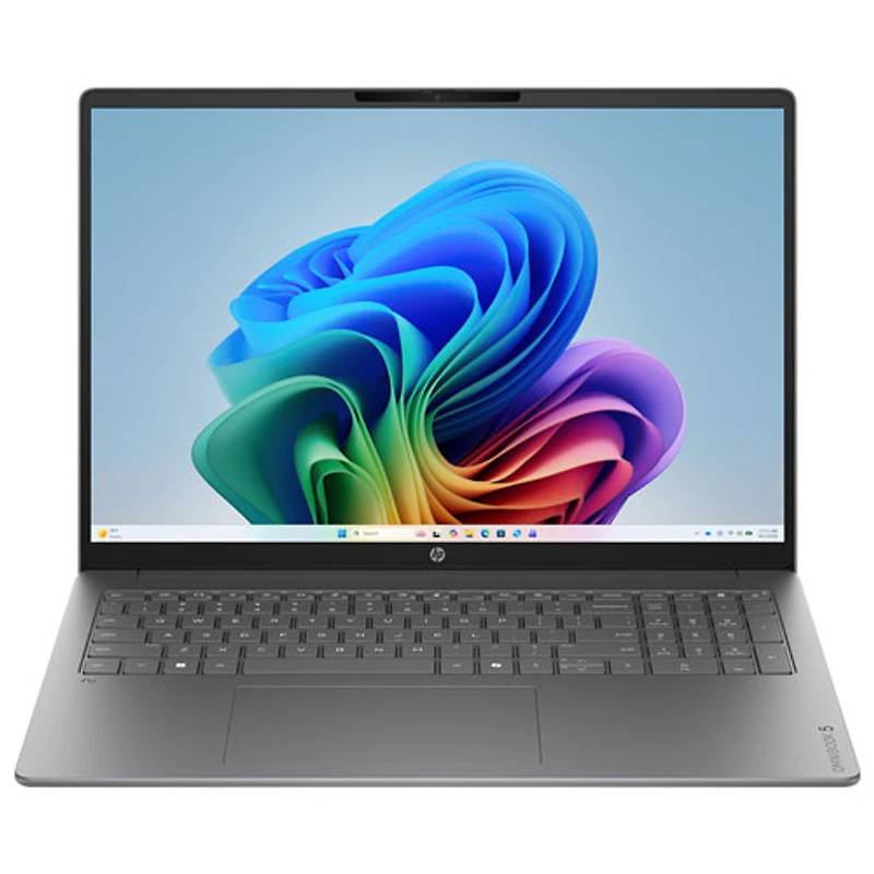 Portable de 16 po OmniBook 5 de HP - Aluminium argenté météore (Ryzen Ai5 430 d'AMD/RAM 16 Go/SSD 512 Go/Windows 11 Famille)