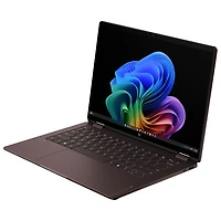 Portable 2-en-1 à écran tactile de 14 po OmniBook X de HP - Aluminium espresso foncé (Ryzen Ai7 450 [Zen 5c] d'AMD/RAM 32 Go/SSD 1 To/Windows 11 Famille)