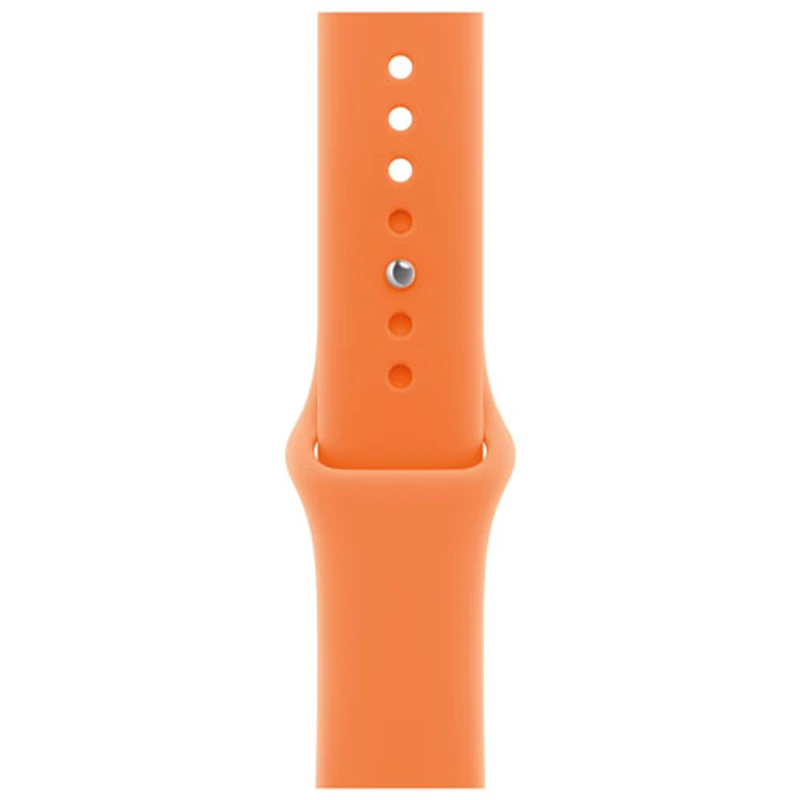 Bracelet sport pour Apple Watch de 46 mm - Clémentine - Petit/Moyen