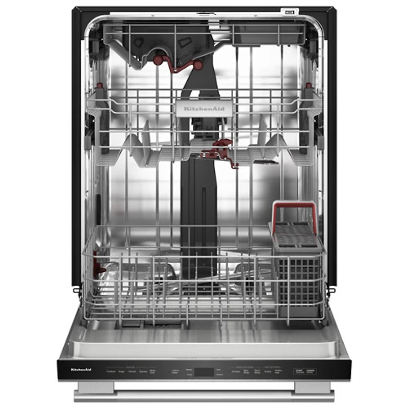 KitchenAid 24" 44dB Top-Control Stainless Steel Tub Dishwasher with Third Rack (KDTS464SPS) - PrintShield SS