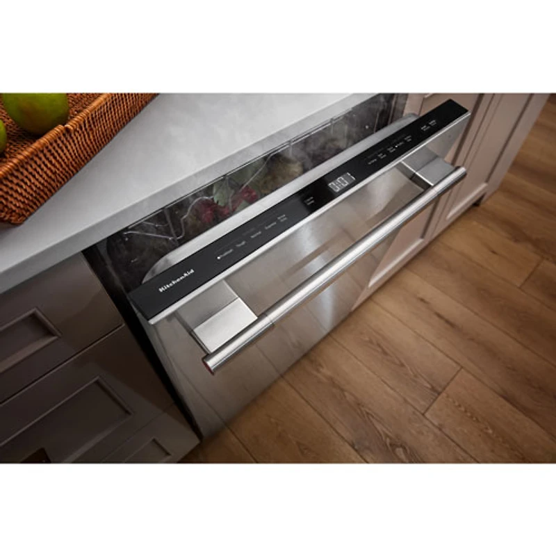 KitchenAid 24" 44dB Top-Control Stainless Steel Tub Dishwasher with Third Rack (KDTS464SPS) - PrintShield SS