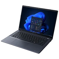 Portable professionnel de 14 po Tecra A40‑M de Dynabook - Bleu foncé (Core Ultra 7 d'Intel/RAM 32 Go/SSD 1 To/Windows 11 Professionnel) - Anglais