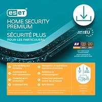 ESET Home Security Premium (PC/Mac) - 1 Devices - 1 Year