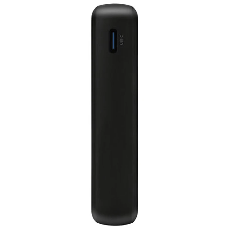 Chargeur portable à chargement rapide USB-A/USB-C 5000 mAh 22,5 W de Kopplen - Noir