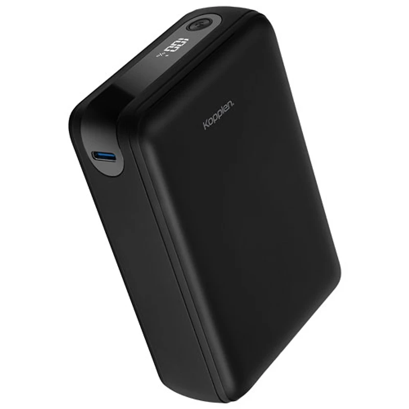 Kopplen 20000 mAh 40W USB-A & Dual USB-C Power Bank - Black