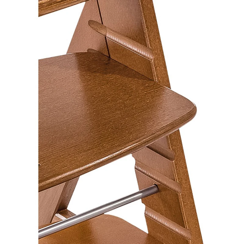 Hauck Alpha+ High Chair with Baby Seat & Tray - Walnut