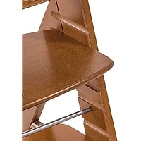 Hauck Alpha+ High Chair with Baby Seat & Tray - Walnut