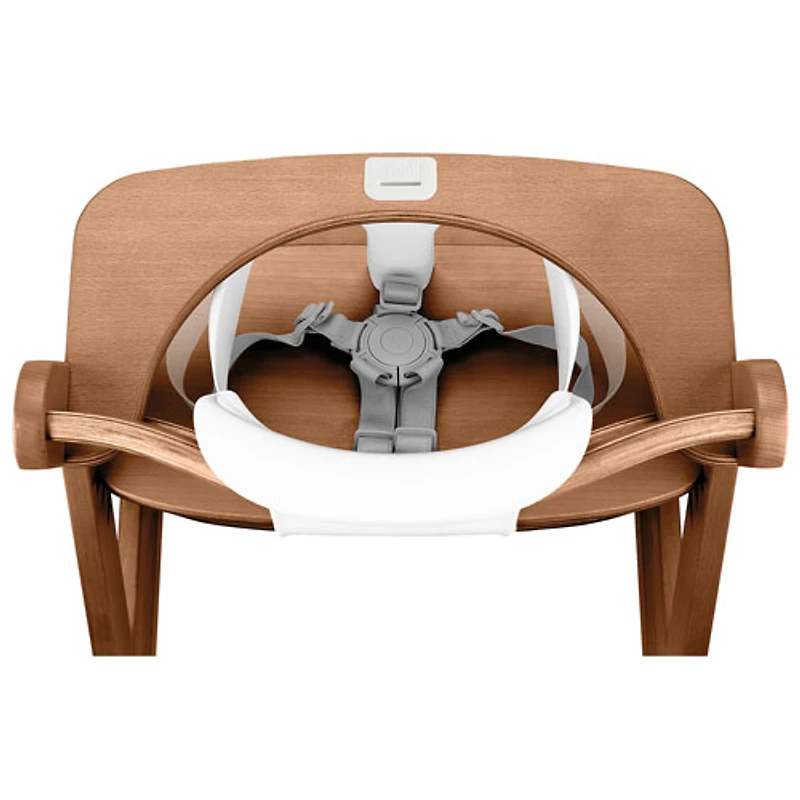 Hauck Alpha+ High Chair with Baby Seat & Tray - Walnut