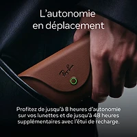 Ray-Ban | Meta Skyler (Gen 2) Glasses with AI, Photo, Video, Audio & Messaging - Shiny Peach/Brown Transition