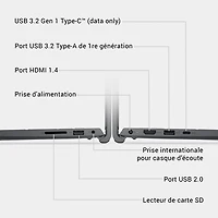 Dell 15.6" Laptop - Carbon Black (AMD Ryzen 7 7730U/16GB RAM/512GB SSD/Windows 11 Home)