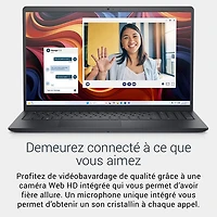 Dell 15.6" Laptop - Carbon Black (AMD Ryzen 7 7730U/16GB RAM/512GB SSD/Windows 11 Home)
