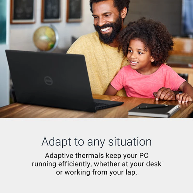 Dell 15.6" Laptop - Carbon Black (AMD Ryzen 7 7730U/16GB RAM/512GB SSD/Windows 11 Home)