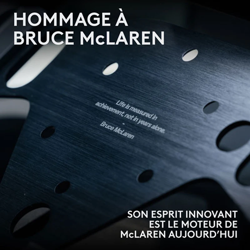 Volant de course RS Formula McLaren Racing Edition de Logitech