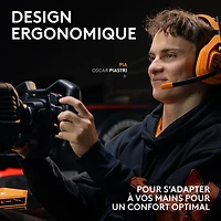 Volant de course RS Formula McLaren Racing Edition de Logitech