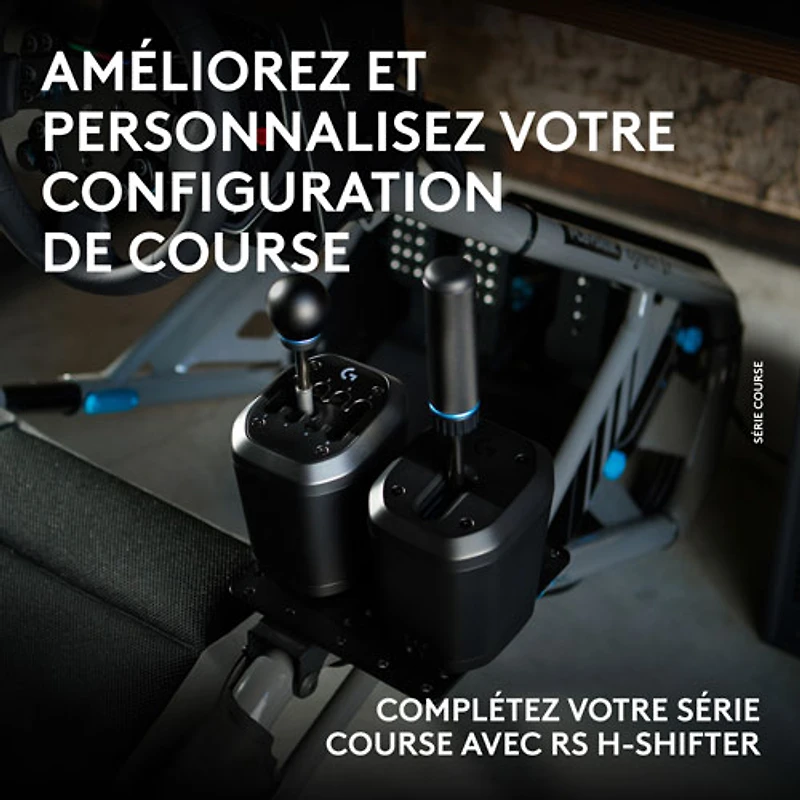 Logitech RS H-Shifter Sim Racing Gear Shifter for PRO/RS50 Wheel Base