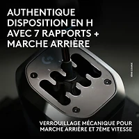 Logitech RS H-Shifter Sim Racing Gear Shifter for PRO/RS50 Wheel Base