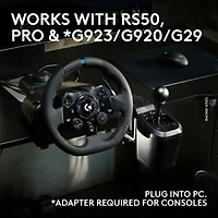 Logitech RS H-Shifter Sim Racing Gear Shifter for PRO/RS50 Wheel Base