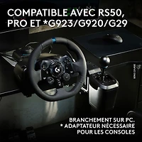 Logitech RS H-Shifter Sim Racing Gear Shifter for PRO/RS50 Wheel Base