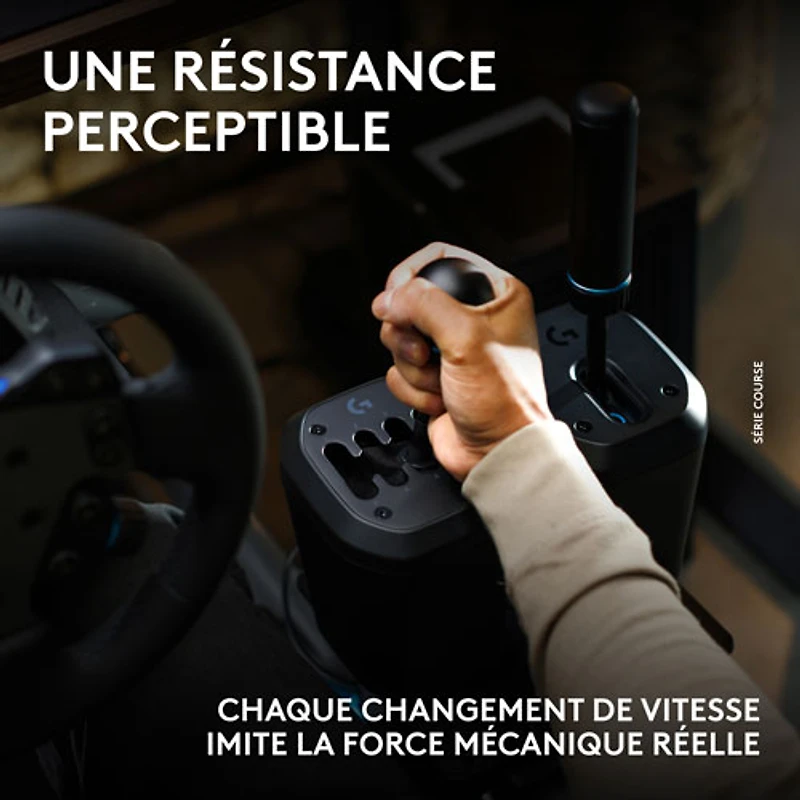 Logitech RS H-Shifter Sim Racing Gear Shifter for PRO/RS50 Wheel Base