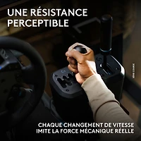 Logitech RS H-Shifter Sim Racing Gear Shifter for PRO/RS50 Wheel Base