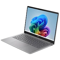 Portable de 14 po OmniBook 3 de HP - Nouvelle Silver (Snapdragon X X1-26-100/RAM 16 Go/SSD 512 Go/Windows 11 Famille)