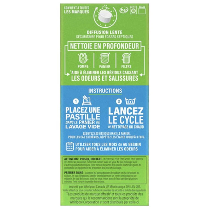 Nettoyant pour laveuse Affresh