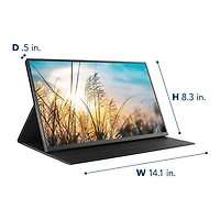 Insignia 15.6" 1080p HD IPS LED Portable Monitor (NS-156PM-C) - USB-C - Only at Best Buy