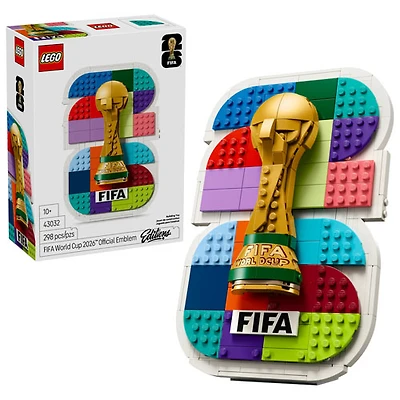 LEGO Editions : L'emblème officiel de la FIFA World Cup 2026 - 298 pièces (43032)