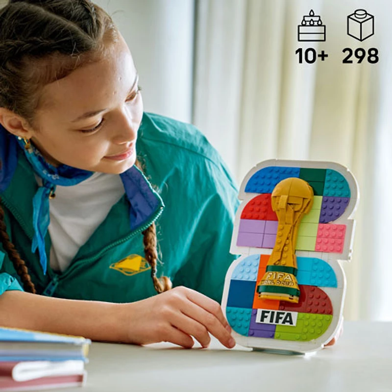 LEGO Editions : L'emblème officiel de la FIFA World Cup 2026 - 298 pièces (43032)
