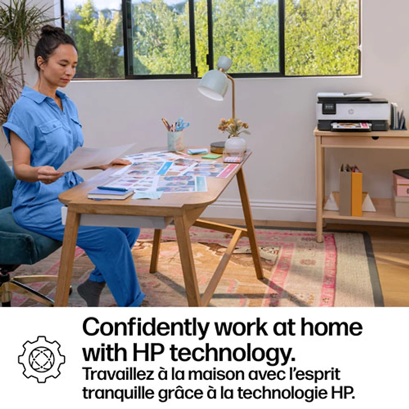 Imprimante à jet d'encre tout-en-un sans fil OfficeJet Pro 8125 de HP - Essai gratuit de 3 mois Instant Ink de HP inclus*