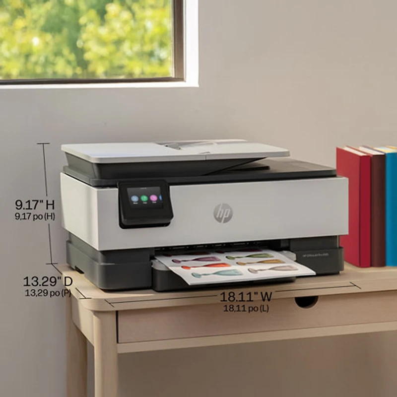Imprimante à jet d'encre tout-en-un sans fil OfficeJet Pro 8125 de HP - Essai gratuit de 3 mois Instant Ink de HP inclus*