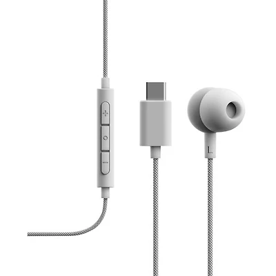 Écouteurs boutons avec fil V3 de Sudio Audio - Blanc